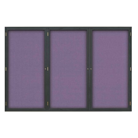 United Visual Products Open Faced Traditional Rounded Corkboard UV639ARC-BRONZE-BUFF